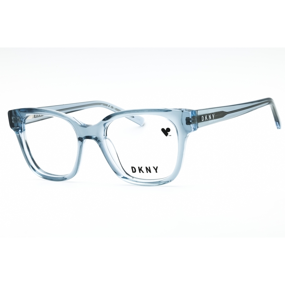 NWT DKNY DK5048-400 50mm BLUE LAMINATE Eyeglasses